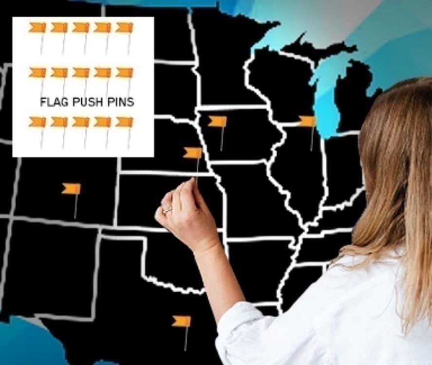 Interactive Flag Map