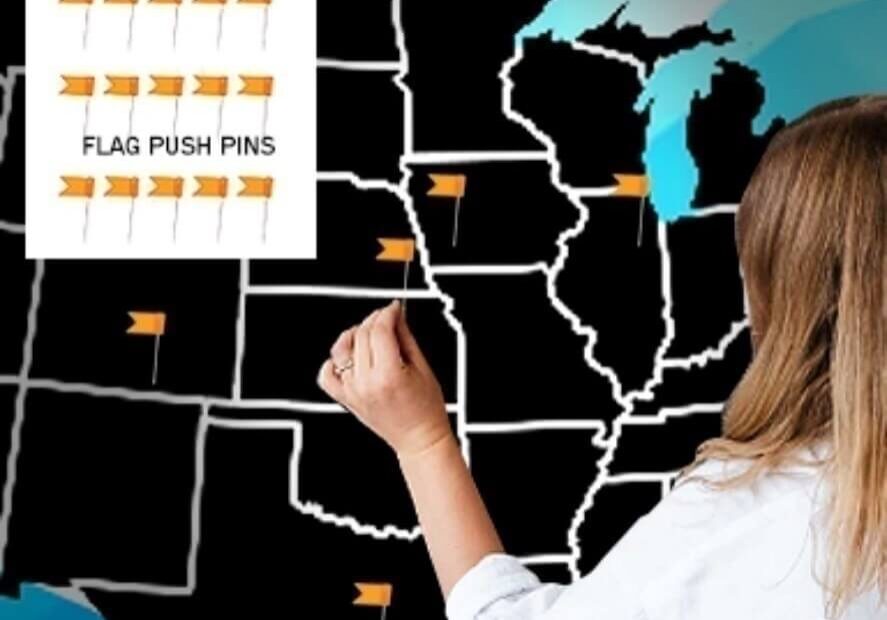 Interactive Flag Map